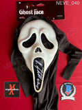 NEVE_040 - Ghost Face Fun World EU Mask Autographed By Neve Campbell
