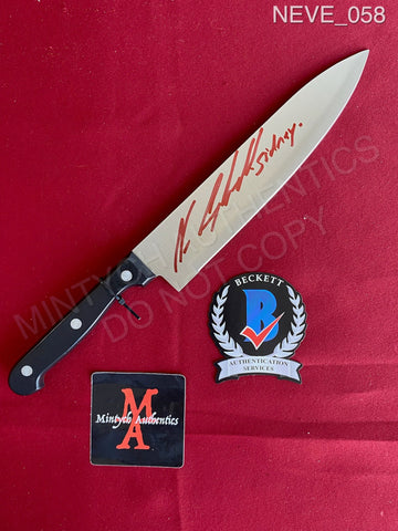 NEVE_058 - Real 8" Knife Knife Autographed By Neve Campbell
