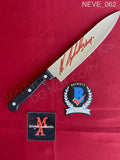 NEVE_062 - Real 8" Knife Knife Autographed By Neve Campbell