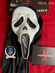 NEVE_515 - Ghostface Mask Autographed By Neve Campbell