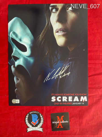 NEVE_607 - 11x14 Photo Autographed By Neve Campbell