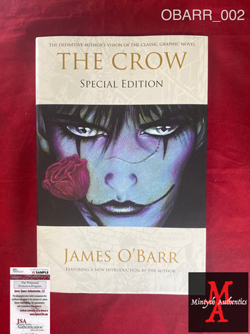 OBARR_002 - The Crow Special Edition Hardcover Book Autographed By James O'Barr