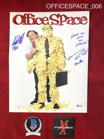 OFFICESPACE_006 - 11x14 Photo Autographed By John C. McGinley & Stephen Root