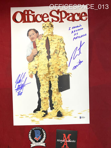 OFFICESPACE_013 - 11x17 Photo Autographed By John C. McGinley & Stephen Root