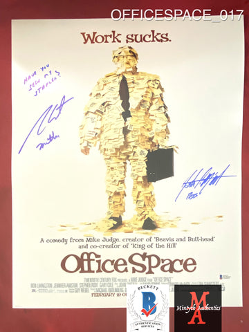 OFFICESPACE_017 - 16x20 Photo Autographed By John C. McGinley & Stephen Root
