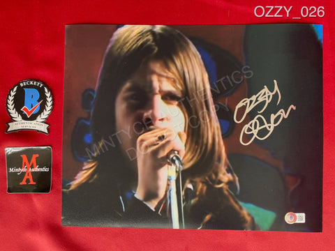 OZZY_026 - 11x14 Photo Autographed By Ozzy Osbourne