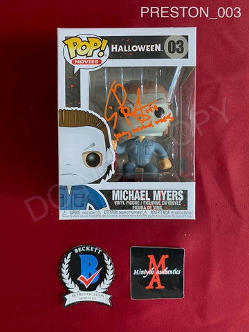 PRESTON_003 - Halloween 02 Michael Myers Funko Pop! Autographed By Erik Preston