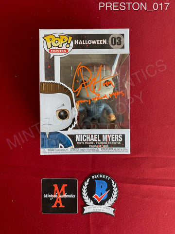 PRESTON_017 - Halloween 03 Michael Myers Funko Pop! Autographed By Erik Preston