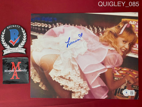 QUIGLEY_085 - 8x10 Photo Autographed By Linnea Quigley