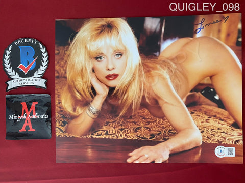 QUIGLEY_098 - 8x10 Photo Autographed By Linnea Quigley