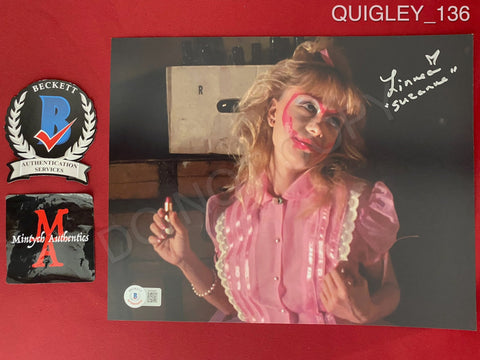 QUIGLEY_136 - 8x10 Photo Autographed By Linnea Quigley