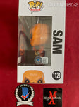 QUINN_150 - Trick 'R Treat 1121 Sam Hot Topic Exclusive Funko Pop! Autographed By Quinn Lord