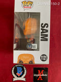 QUINN_150 - Trick 'R Treat 1121 Sam Hot Topic Exclusive Funko Pop! Autographed By Quinn Lord