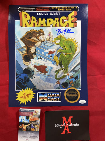 RAMPAGE_014 - 11x14 Photo Autographed By Brian Colin