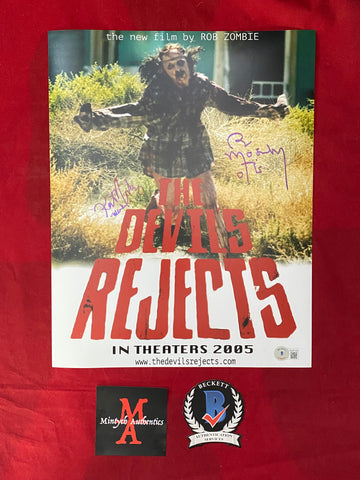 REJECTS_022 - 11x14 Photo Autographed By Bill Moseley & Kate Norby