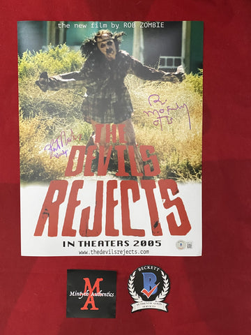 REJECTS_024 - 11x14 Photo Autographed By Bill Moseley & Kate Norby