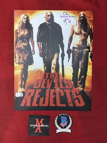 REJECTS_043 - 11x14 Photo Autographed By Bill Moseley & Kate Norby