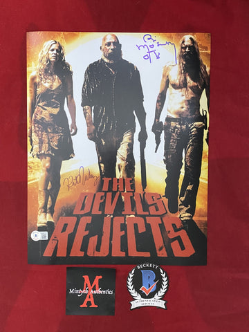 REJECTS_045 - 11x14 Photo Autographed By Bill Moseley & Kate Norby