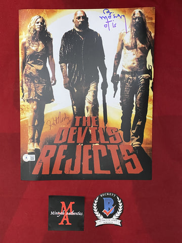 REJECTS_046 - 11x14 Photo Autographed By Bill Moseley & Kate Norby