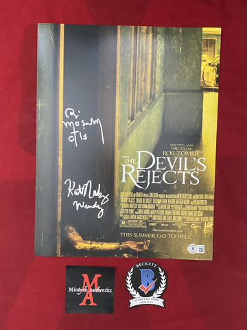 REJECTS_051 - 11x14 Photo Autographed By Bill Moseley & Kate Norby