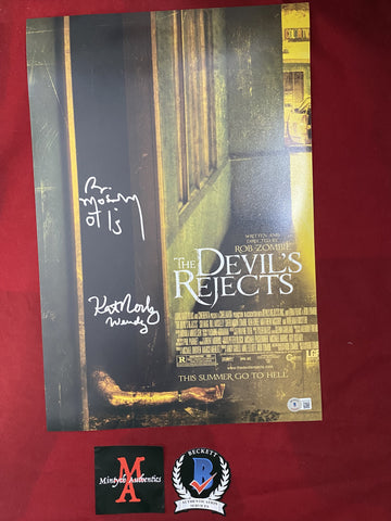 REJECTS_088 - 12x18 Photo Autographed By Bill Moseley & Kate Norby