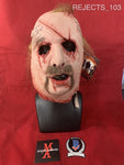 REJECTS_103 - Adam Banjo Trick Or Trick Studios Mask Autographed By Kate Norby & Lew Temple