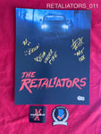 RETALIATORS_011 - 11x14 Photo Autographed By Spencer Charnas & Eva Marie