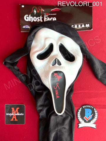 REVOLORI_001 - Ghost Face Fun World Mask Autographed By Tony RevoloriÊ