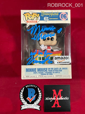 ROBROCK_001 - Disneyland 65th Anniversary 06 Minnie Mouse Amazon Exclusive Funko Pop! Autographed By Kaitlyn Robrock