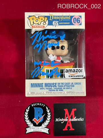 ROBROCK_002 - Disneyland 65th Anniversary 06 Minnie Mouse Amazon Exclusive Funko Pop! Autographed By Kaitlyn Robrock