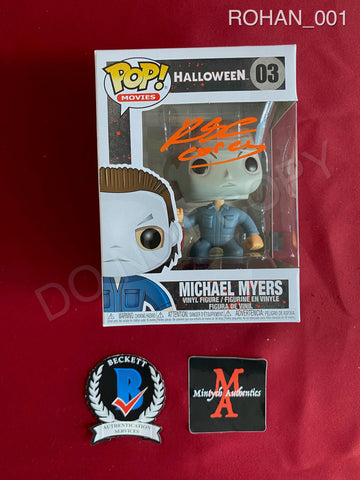 ROHAN_001 - Halloween 02 Michael Myers Funko Pop! Autographed By Rohan Campbell