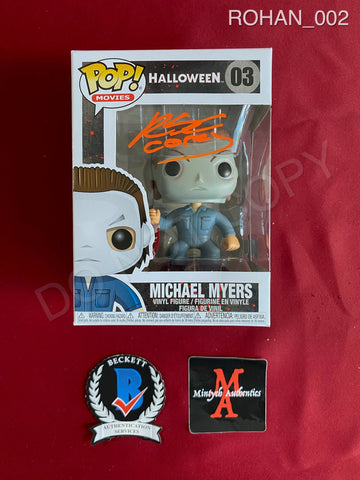ROHAN_002 - Halloween 02 Michael Myers Funko Pop! Autographed By Rohan Campbell