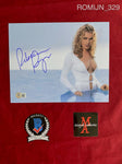 ROMIJN_329 - 8x10 Photo Autographed By Rebecca Romijn