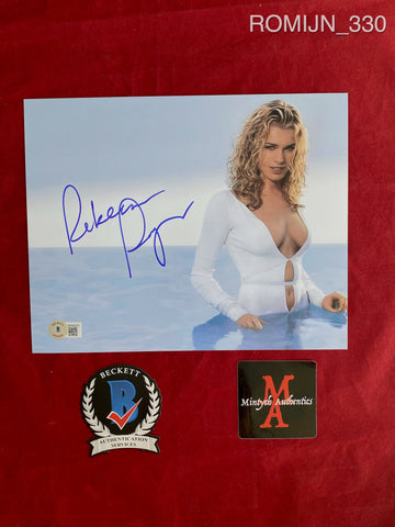 ROMIJN_330 - 8x10 Photo Autographed By Rebecca Romijn