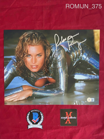 ROMIJN_375 - 11x14 Photo Autographed By Rebecca Romijn