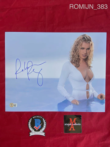 ROMIJN_383 - 11x14 Photo Autographed By Rebecca Romijn