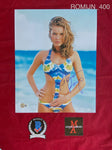 ROMIJN_400 - 11x14 Photo Autographed By Rebecca Romijn