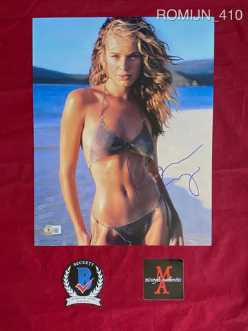 ROMIJN_410 - 11x14 Photo Autographed By Rebecca Romijn