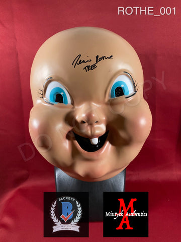 ROTHE_001 - Happy Death Day Trick Or Treat Studios Mask Autographed By Jessica Rothe