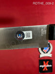 ROTHE_009 - Real 8" Steel Knife Autographed By Jessica Rothe