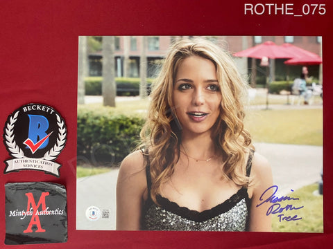 ROTHE_075 - 8x10 Photo Autographed By Jessica Rothe