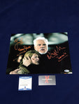 RZH_012 - 11x14 Photo Autographed By Scout Taylor-Compton & Malcolm McDowell