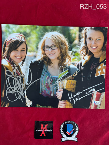 RZH_053 - 11x14 Photo Autographed By Danielle Harris, Scout Taylor-Compton & Kristina Klebe