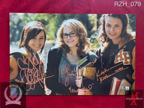 RZH_079 - 11x17 Photo Autographed By Danielle Harris, Scout Taylor-Compton & Kristina Klebe