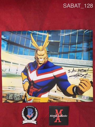 SABAT_128 - 11x14 Photo Autographed By Chris Sabat