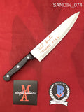 SANDIN_074 - 8" Real Butchers Knife Autographed By Will Sandin