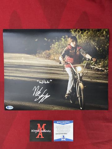 SCHNAPP_037 - 11x14 Photo Autographed By Noah Schnapp