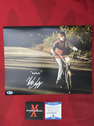 SCHNAPP_038 - 11x14 Photo Autographed By Noah Schnapp