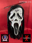 SCREAM_018 - Ghostface (Fun World) Mask Autographed By (8) Neve Campbell, Matthew Lillard, Skeet Ulrich, Jamie Kennedy, Rose McGowan, David Arquette, Lee Waddell & Roger Jackson
