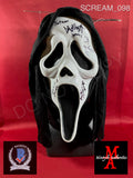 SCREAM_098 - Ghostface (Fun World) Mask Autographed By (6) Matthew Lillard, Skeet Ulrich, Jamie Kennedy, Rose McGowan, David Arquette & Lee Waddell